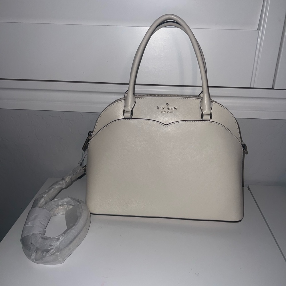 Kate Spade New York Payton Cream medium Satchel